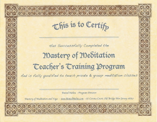 Best Meditation Certification Program