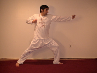 free illustrated Kundalini Yoga Archer pose for confidence and self esteem