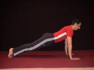 Yoga Plank Pose - Hatha Style