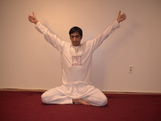 Kundalini Yoga Position Eagle Pose Picture