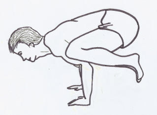 hatha yoga book illustration 23